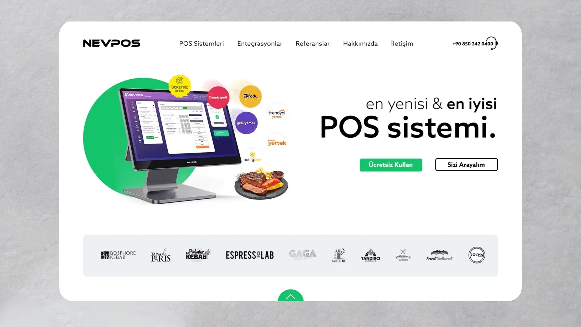 NevPOS – POS System – Vaka Analizi Görseli